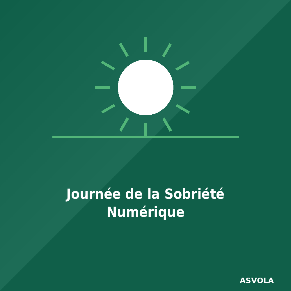 Journée de la Sobriété Numérique
