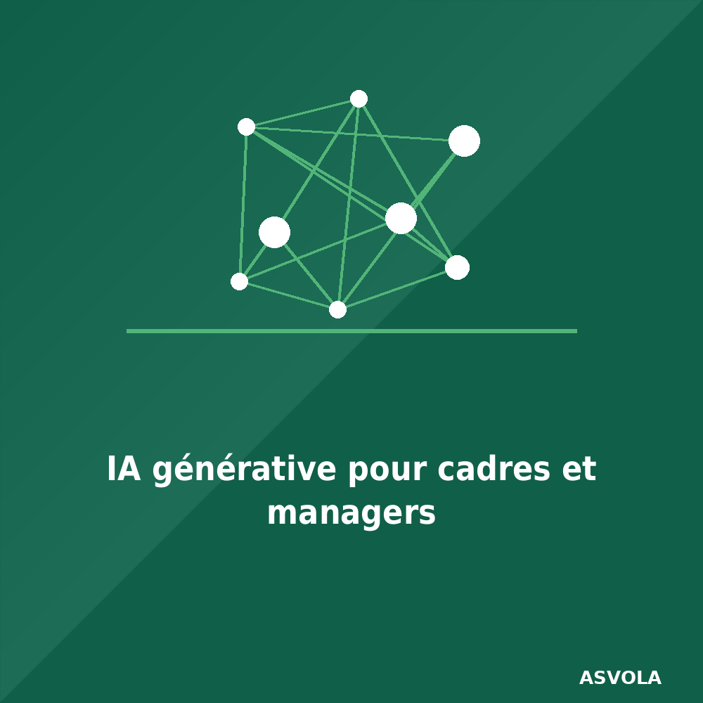IA générative pour cadres et managers