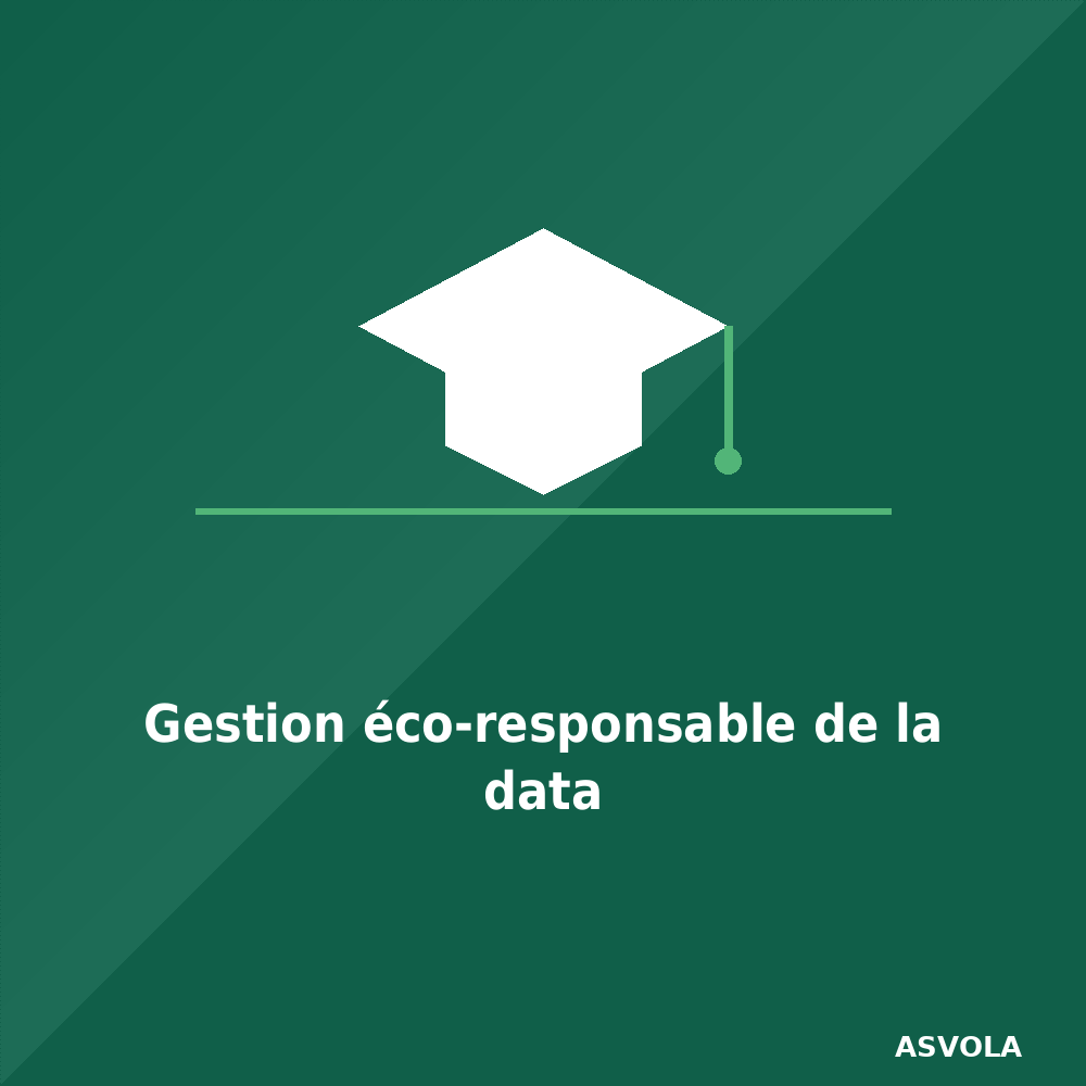 Gestion éco-responsable de la data