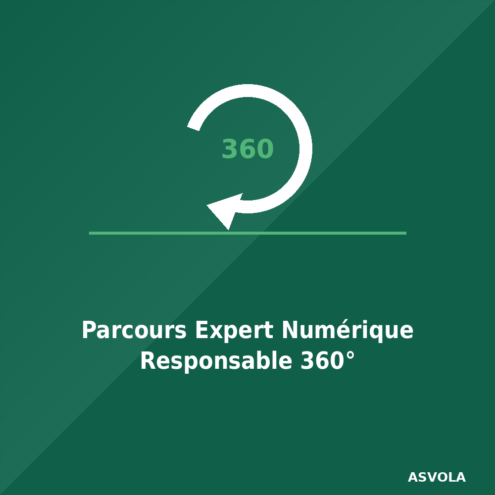 Parcours Expert Numérique Responsable 360°